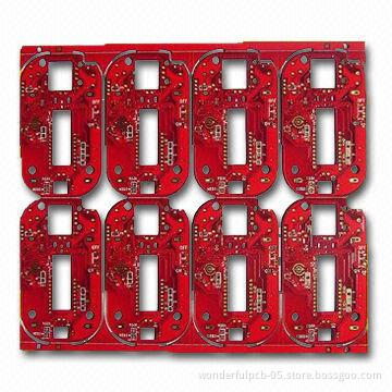 High-density Multilayer PCB with Copper Thickness of 0.5 to 7.0oz, Used for MP3 Players